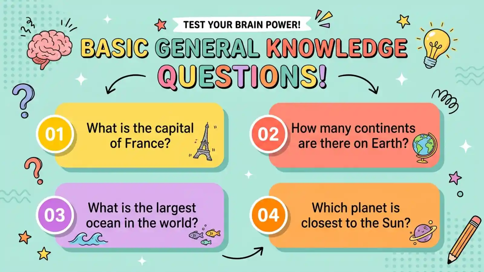 Basic General Knowledge Questions